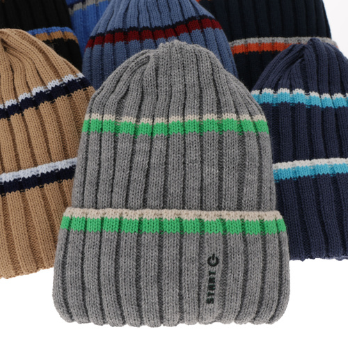 Boy's winter set: hat and tube scarf navy blue Bastien