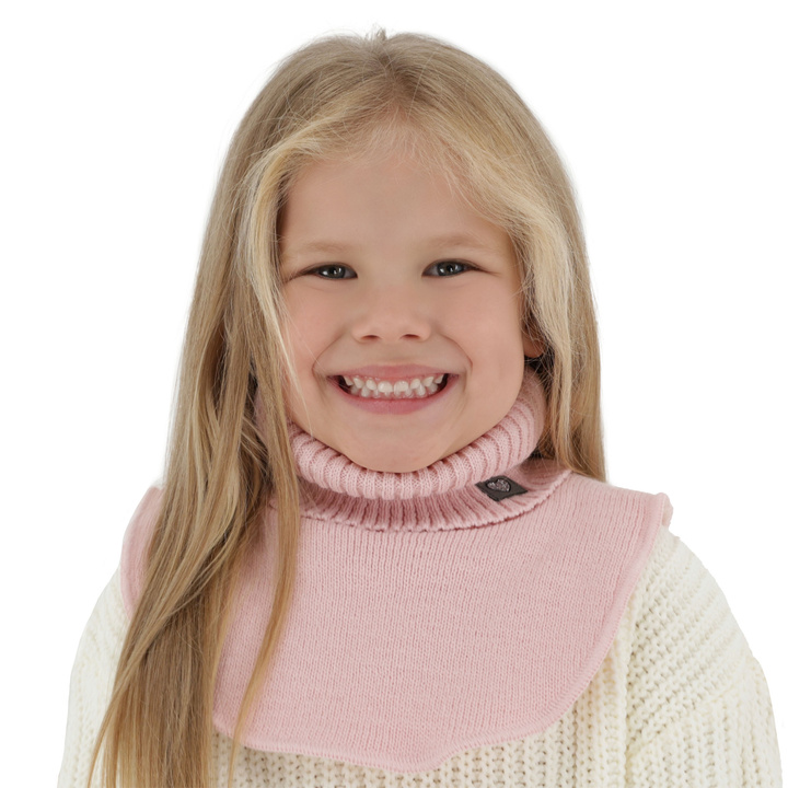Girl's winter neckwarmer pink Rafa