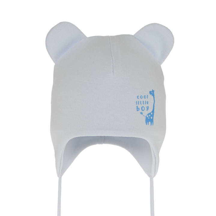 Boy's spring/ autumn hat light blue Figo