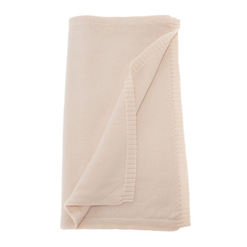 Woman's winter scarf, light pink, 100% merino wool, Elonia