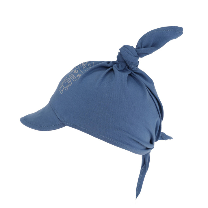 Cotton summer sun cap for boy blue Robik