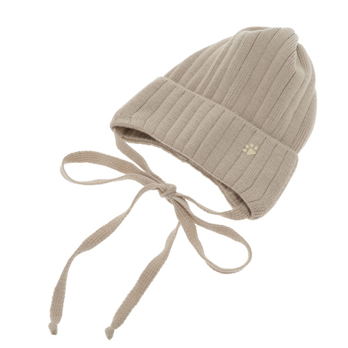 Boy's spring/ autumn hat, beige, 100% cotton, Banff