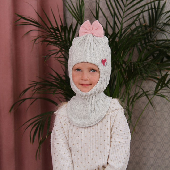 Girl's spring/ autumn balaclava grey Delma