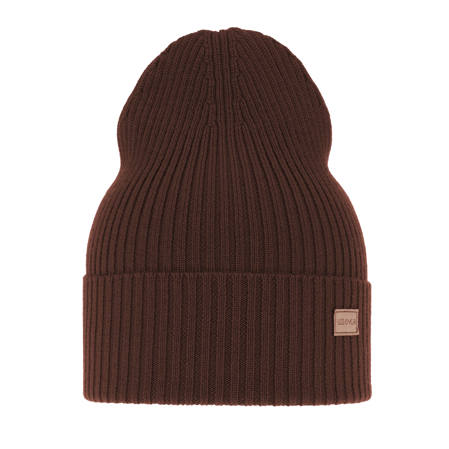 Woman's winter, spring hat, brown, 100% merino wool, Sophie