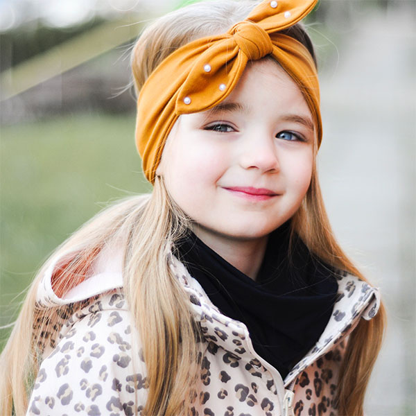 Girl's spring/ autumn headband mint Helenka