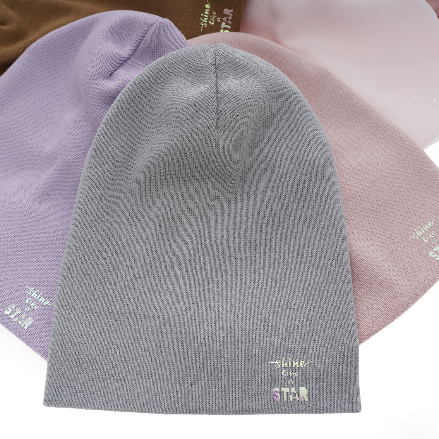 Girl's winter hat pink Estrela