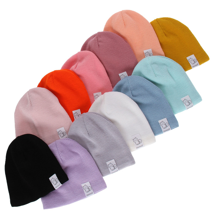 Girl's winter/ autumn hat yellow Marcja cotton lining