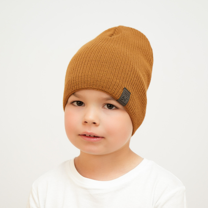 Boy's spring/ autumn hat brown Gregor