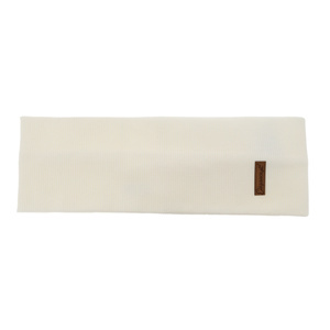 Women's autumn/spring headband, ecru, cotton Sharon
