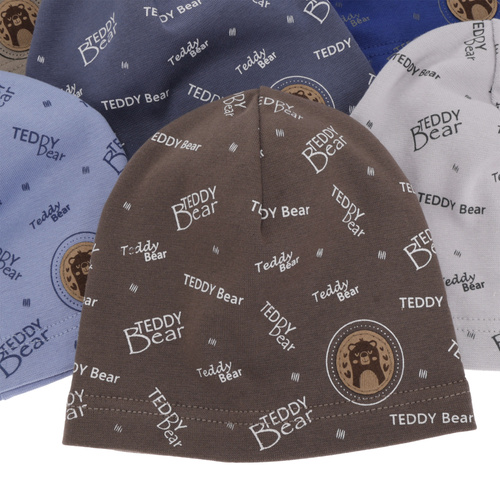 Boy's spring/ autumn hat black Tedi