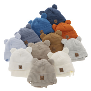 Boy's winter set: hat and scarf white Anthony