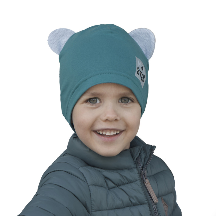 Boy's spring/ autumn hat green Jugo