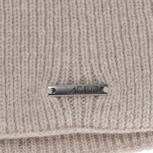 Woman's autumn, winter hat, camel, with merino wool with cashmere, Sindra