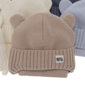 Boy's winter set: hat and scarf grey Luciano