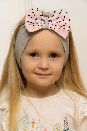 Girl's spring/ autumn headband ecru Celinka