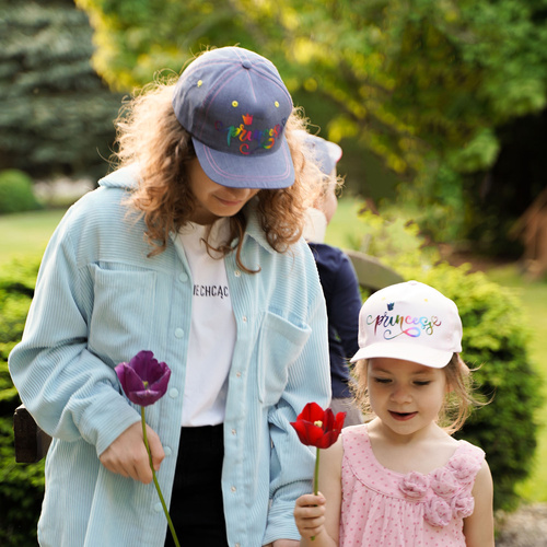 Girl's summer cap grey Princess