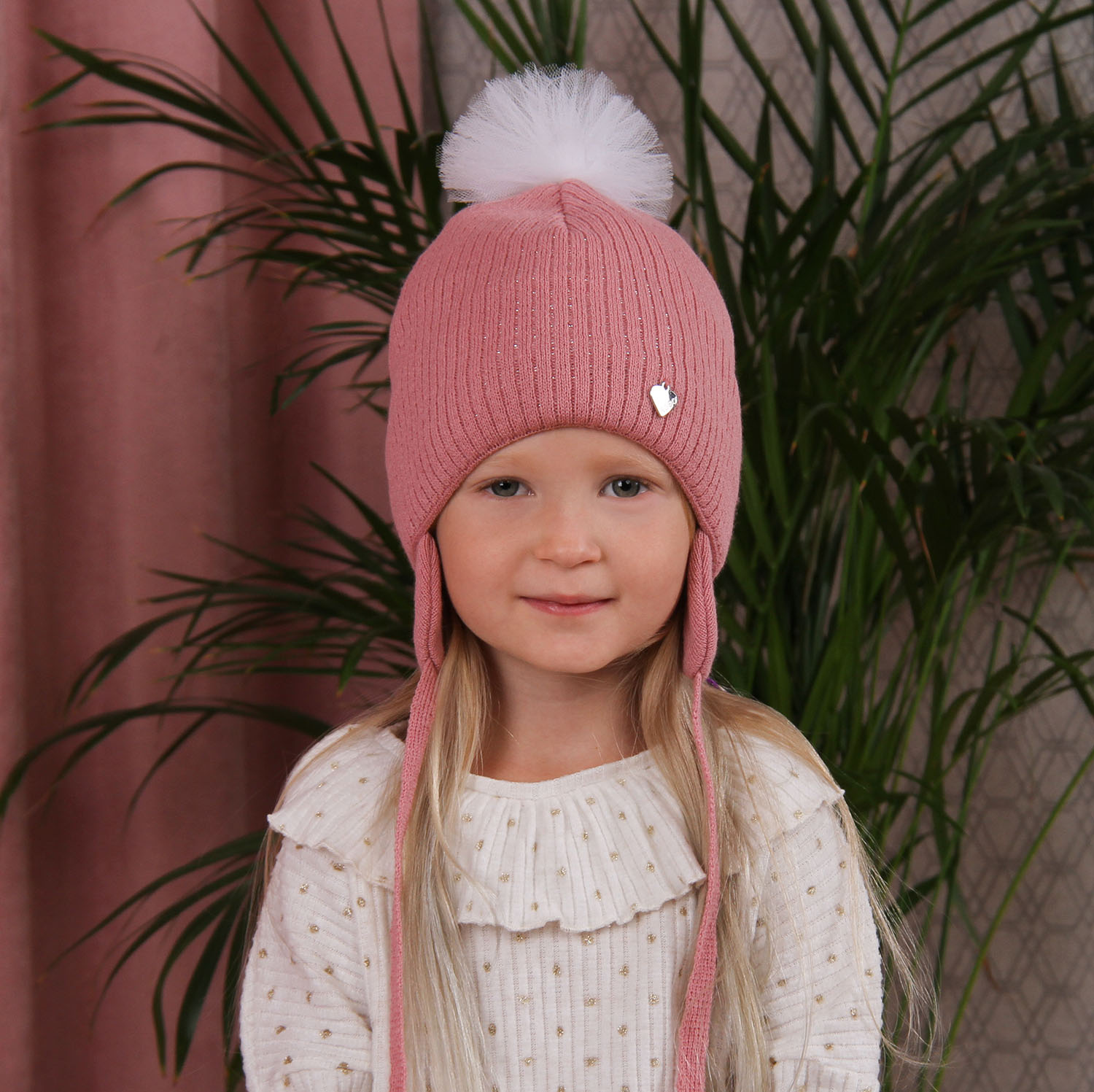 Girl's spring/ autumn hat black Poni