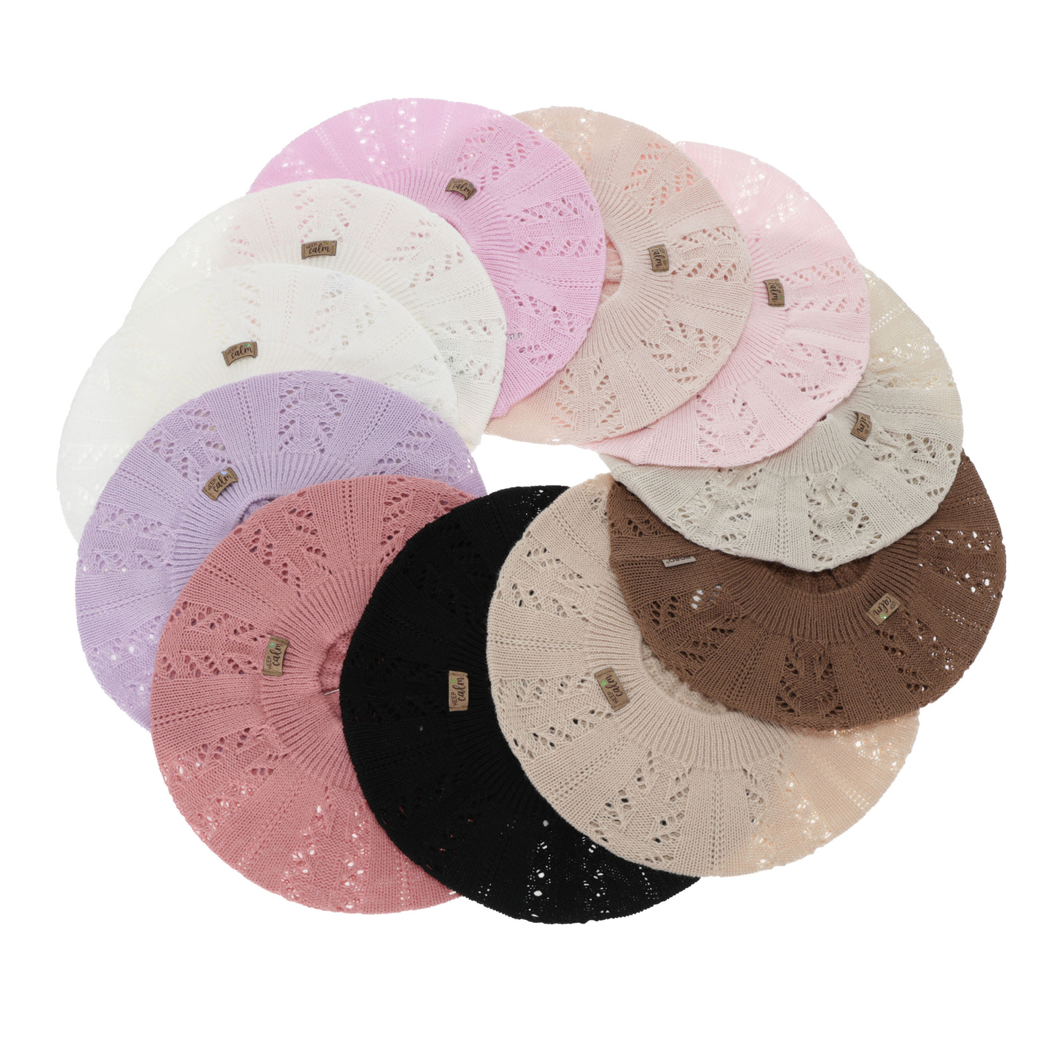 Girl's autumn/ spring hat, purple, Kevira