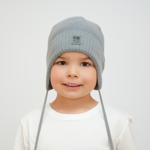 Boy's spring/ autumn hat black Parys