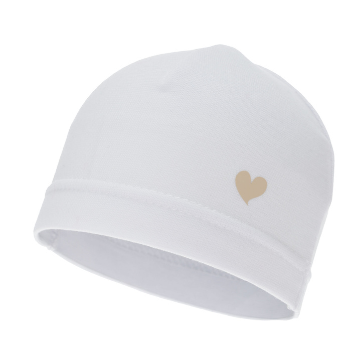 Girl's spring/ autumn hat, white, Nestie