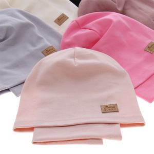 Girl's spring/ autumn set: hat and tube scarf pink Selfie