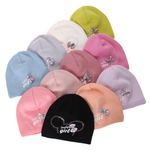 Girl's winter/ autumn hat pink Agnes