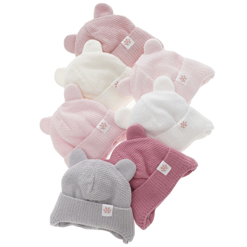 Girl's winter hat pink Lala