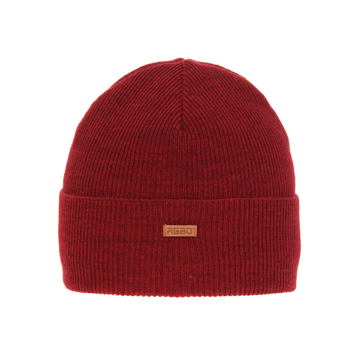 Men's winter hat burgund Aleks