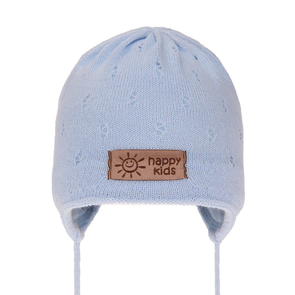 Boy's spring/ autumn hat blue light blue Bobi