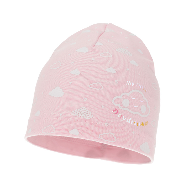 Girl's spring/ autumn hat pink Klaudyna