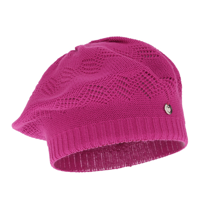 Girl's spring/ autumn beret pink Filadelfia