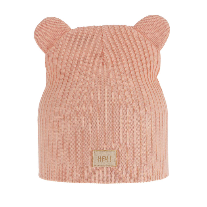 Girl's spring/ autumn hat, with cotton, orange Clarisa