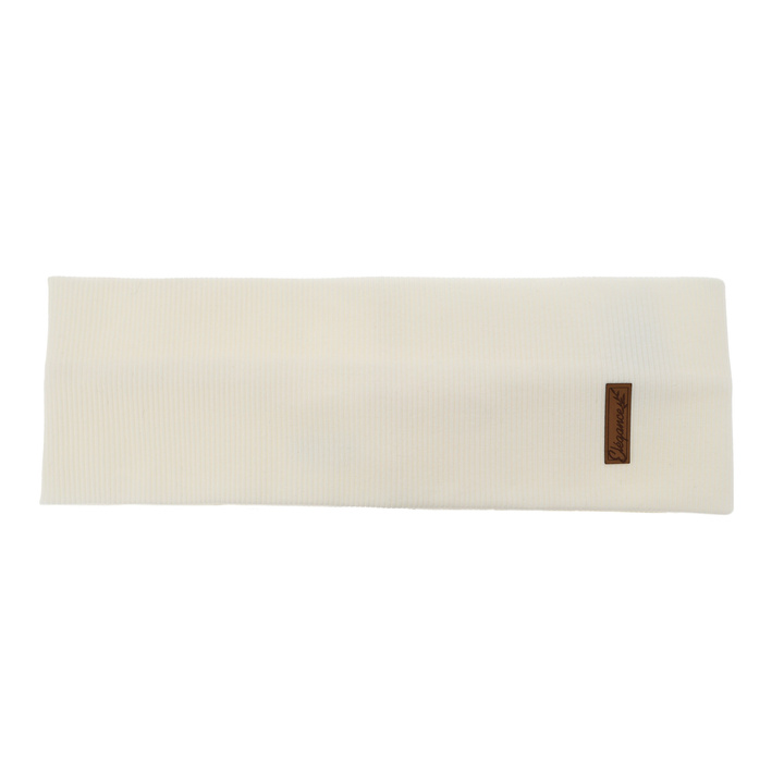Women's autumn/spring headband, ecru, cotton Sharon