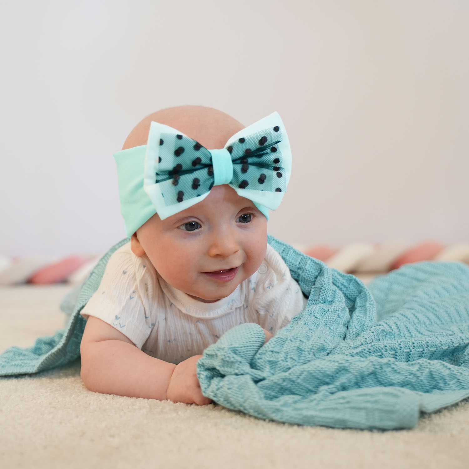 Girl's spring/ autumn headband ecru Celinka