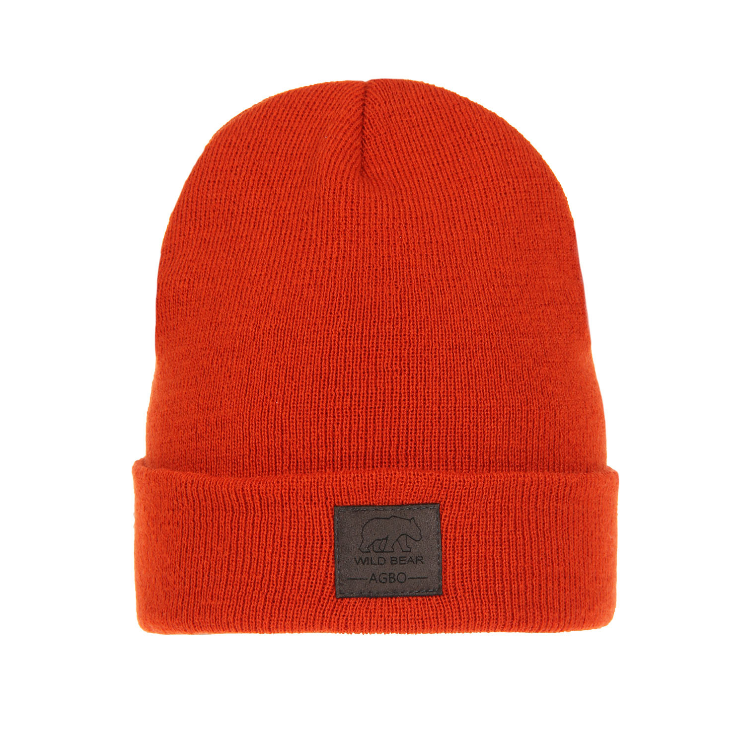 Children's winter hat orange Smerf