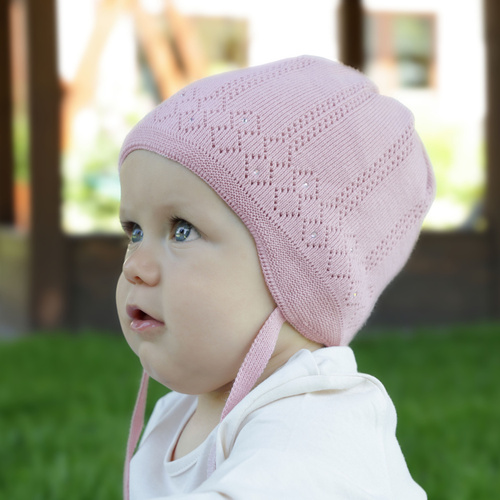 Girl's spring/ autumn hat violet Antila