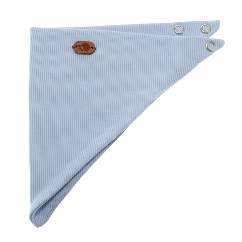 Boy's autumn, spring shawl, light blue, cotton, Lucent