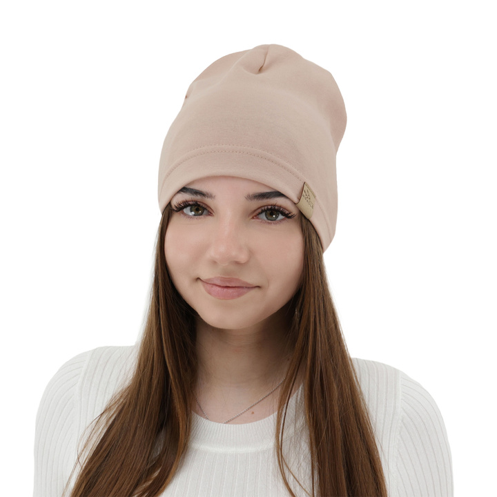 Woman's spring/ autumn hat beige Brema
