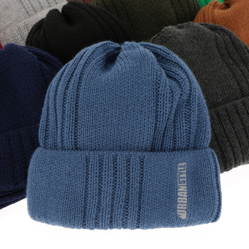 Boy's winter set: hat and tube scarf grey Balaton