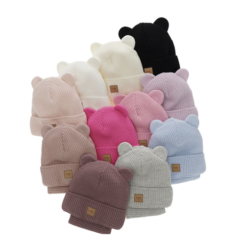 Girl's winter set: hat and tube scarf white Harper