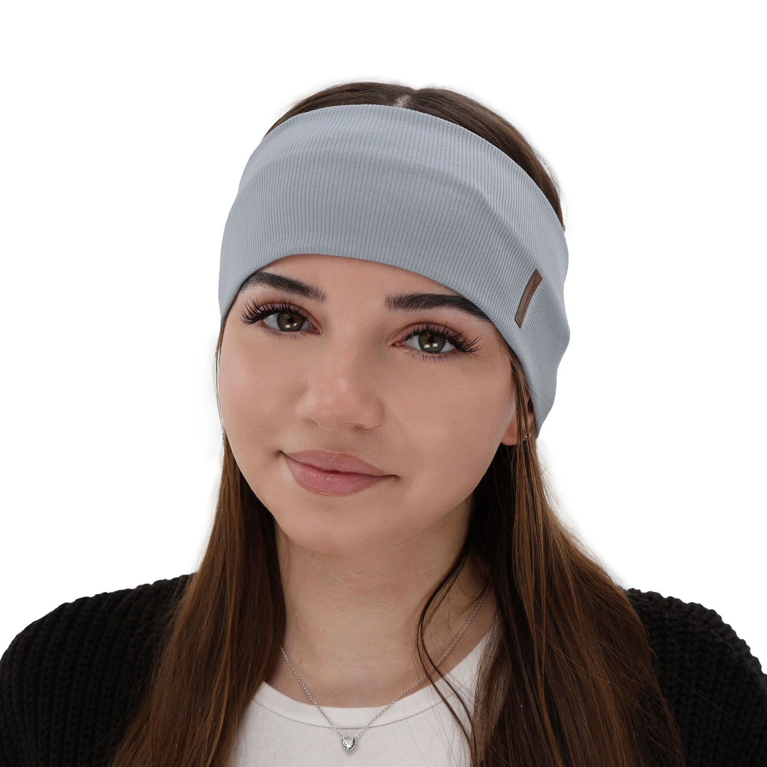 Women's spring/autumn headband beige cotton Sharon