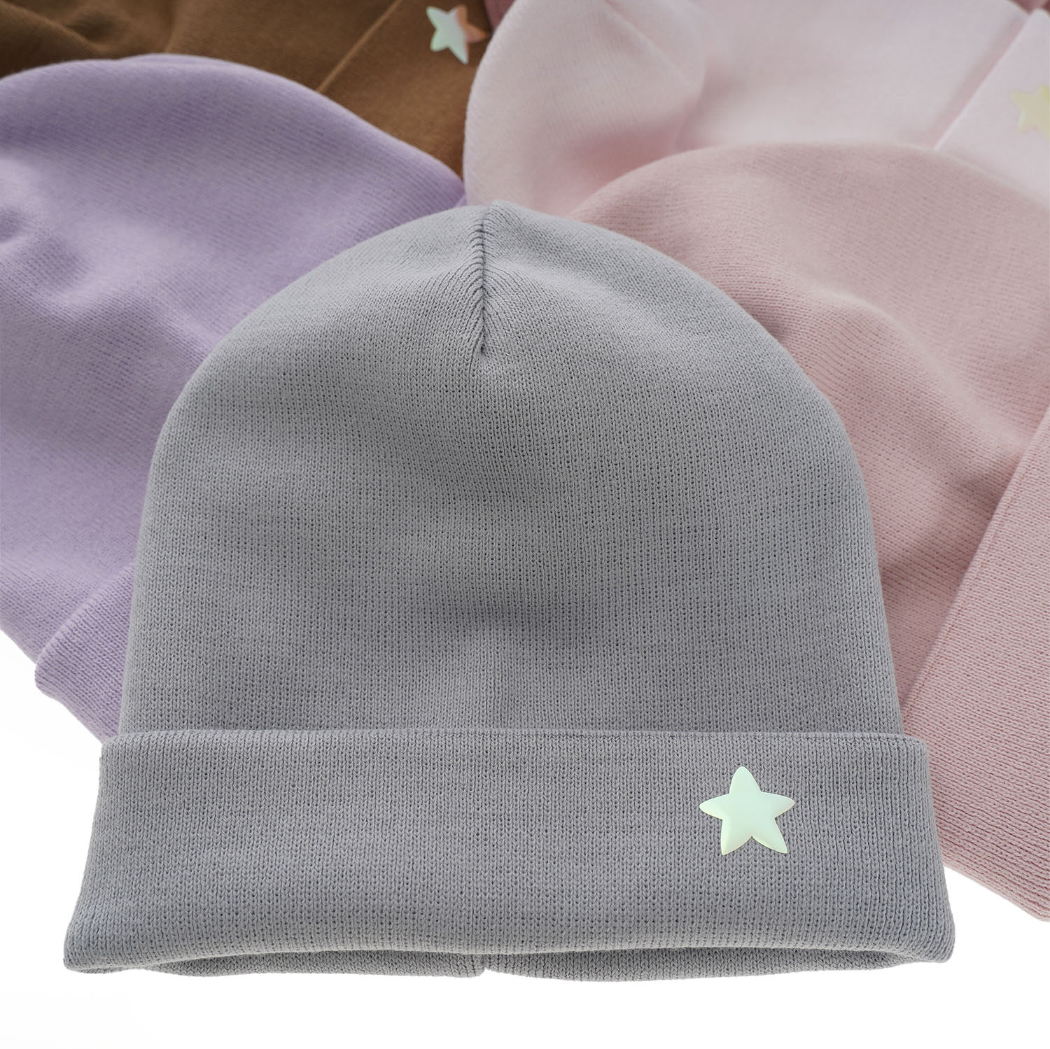 Girl's winter hat double-sided violet Estrela