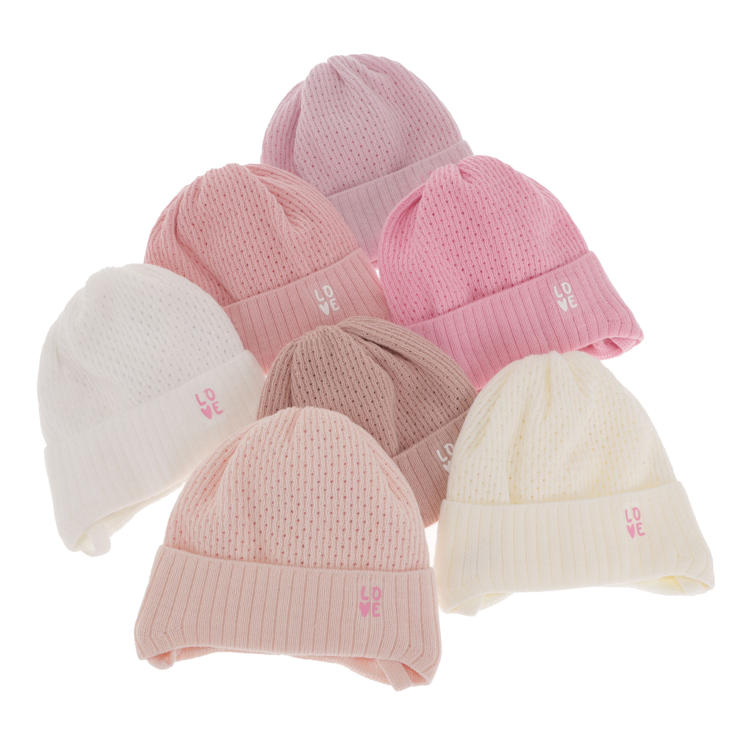 Girl's spring/ autumn hat white Camilla