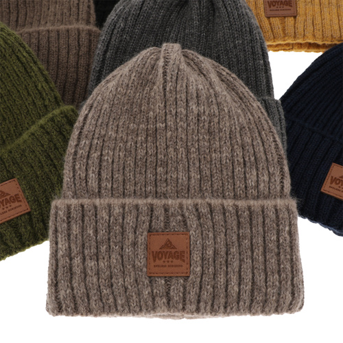 Men's winter hat grey Benet