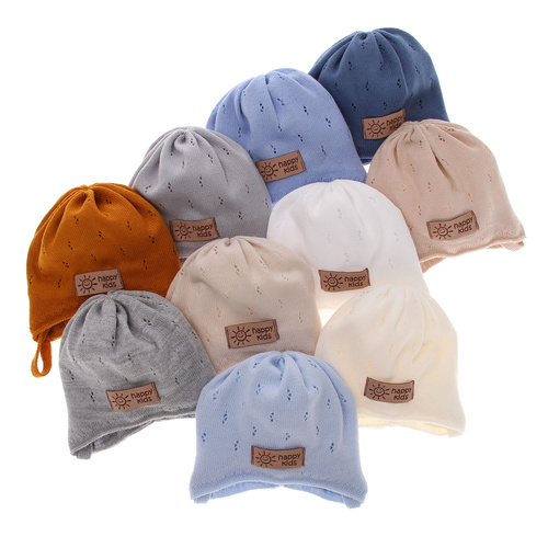 Boy's spring/ autumn hat white Bobi