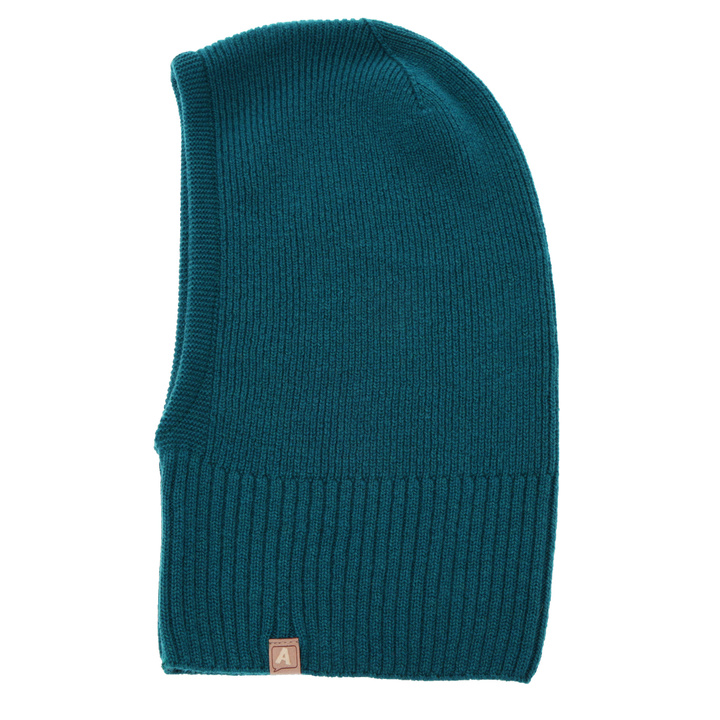 Boy's autumn, winter balaclava, dark blue, merino wool with cashmere, Zoldo