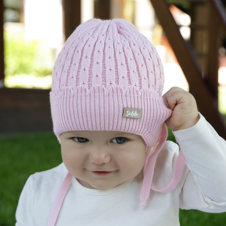 Girl's spring/ autumn hat violet Tema