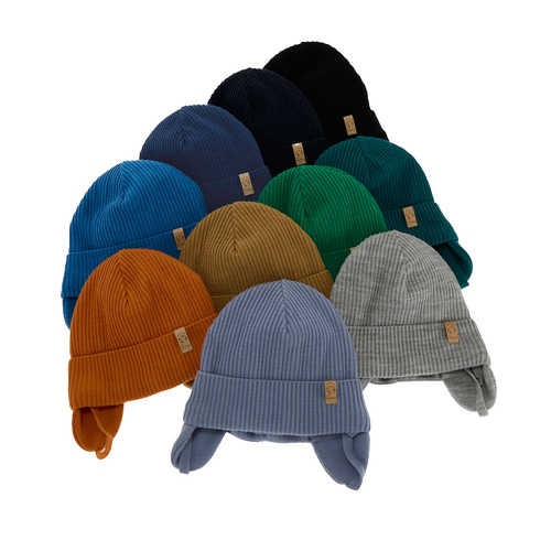 Boy's spring/ autumn hat orange Kapsel