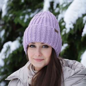 Woman's winter hat green Ceres