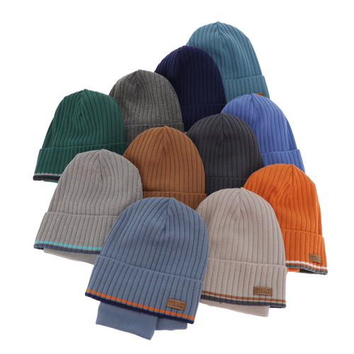 Children's autumn/ spring set: hat and tube scarf, with cotton, orange London